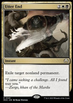 Utter End⁣ - Commander: March of the Machine⁣ (Rare)⁣ [341]