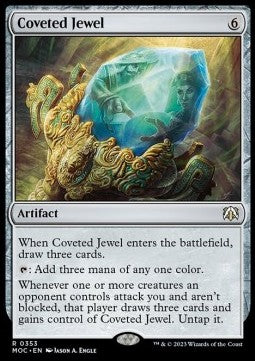 Coveted Jewel⁣ - Commander: March of the Machine⁣ (Rare)⁣ [353]