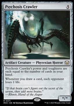 Psychosis Crawler⁣ - Commander: March of the Machine⁣ (Rare)⁣ [371]