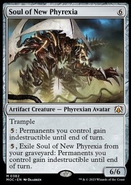 Soul of New Phyrexia⁣ - Commander: March of the Machine⁣ (Mythic)⁣ [382]