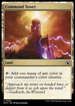 Command Tower⁣ - Commander: March of the Machine⁣ (Common)⁣ [396]