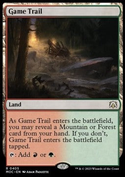 Game Trail⁣ - Commander: March of the Machine⁣ (Rare)⁣ [405]