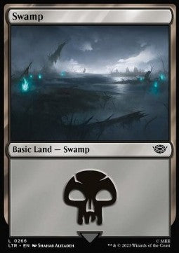 Swamp (V.1)⁣ - The Lord of the Rings: Tales of Middle-earth⁣ (Land)⁣ [266]