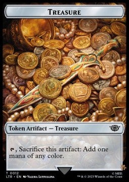 Treasure Token⁣ - The Lord of the Rings: Tales of Middle-earth: Extras⁣ (Token)⁣ [T12]