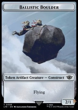 Ballistic Boulder Token (Artifact 2/1)⁣ - The Lord of the Rings: Tales of Middle-earth: Extras⁣ (Token)⁣ [T08]