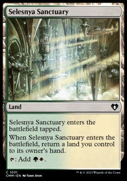 Selesnya Sanctuary⁣ - Commander Masters: Extras⁣ (Common)⁣ [1031]
