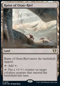 Ruins of Oran-Rief⁣ - Commander Masters: Extras⁣ (Rare)⁣ [1023]