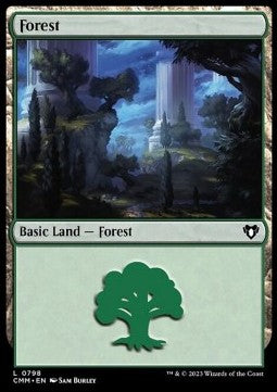 Forest (V.5)⁣ - Commander Masters: Extras⁣ (Land)⁣ [798]