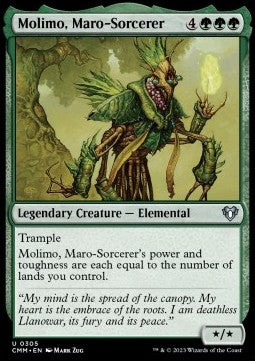 Molimo, Maro-Sorcerer⁣ - Commander Masters⁣ (Uncommon)⁣ [305]