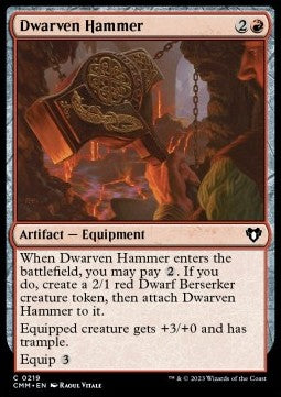 Dwarven Hammer⁣ - Commander Masters⁣ (Common)⁣ [219]