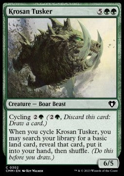Krosan Tusker⁣ - Commander Masters⁣ (Common)⁣ [302]