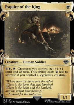 Esquire of the King (V.1) - The Lord of the Rings: Tales of Middle-earth Holiday Release (Common) [LTRH-464]