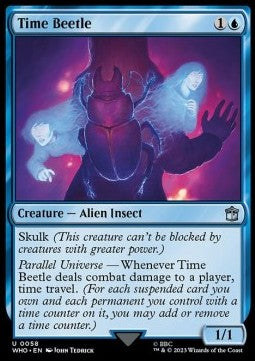 Time Beetle⁣ - Universes Beyond: Doctor Who⁣ (Uncommon)⁣ [58]