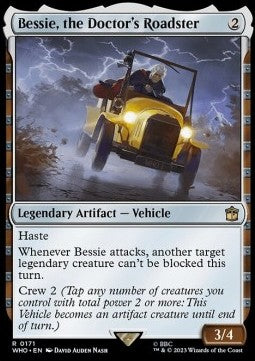 Bessie, the Doctor's Roadster⁣ - Universes Beyond: Doctor Who⁣ (Rare)⁣ [171]