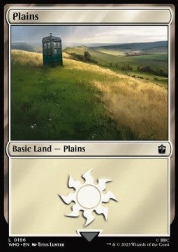 Plains (V.1)⁣ - Universes Beyond: Doctor Who⁣ (Land)⁣ [196]