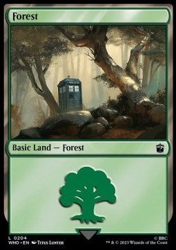 Forest (V.1)⁣ - Universes Beyond: Doctor Who⁣ (Land)⁣ [204]