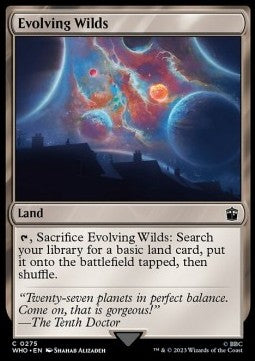 Evolving Wilds⁣ - Universes Beyond: Doctor Who⁣ (Common)⁣ [275]