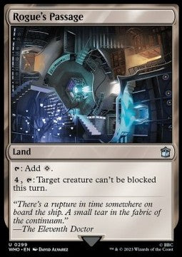 Rogue's Passage⁣ - Universes Beyond: Doctor Who⁣ (Uncommon)⁣ [299]