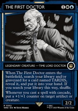 The First Doctor (V.2)⁣ - Universes Beyond: Doctor Who: Extras⁣ (Rare)⁣ [552]