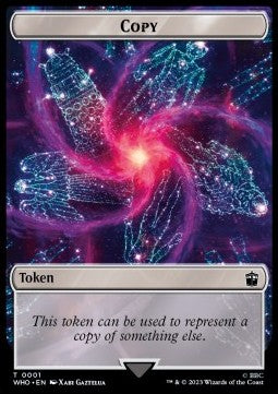 Copy Token // Food Token (V.2) - Universes Beyond: Doctor Who: Extras (Token) [XWHO-T 1/26]
