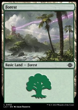 Forest (V.2)⁣ - The Lost Caverns of Ixalan: Extras⁣ (Land)⁣ [402]