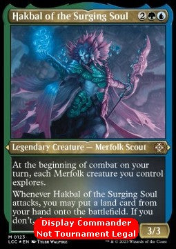 Hakbal of the Surging Soul (V.3)⁣ - Commander: The Lost Caverns of Ixalan: Extras⁣ (Special)⁣ [123]