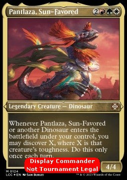Pantlaza, Sun-Favored (V.3)⁣ - Commander: The Lost Caverns of Ixalan: Extras⁣ (Special)⁣ [124]