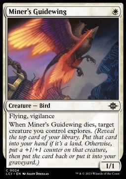 Miner's Guidewing⁣ - The Lost Caverns of Ixalan⁣ (Common)⁣ [24]