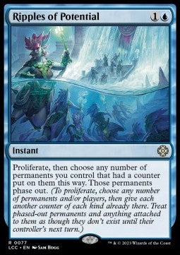 Ripples of Potential⁣ - Commander: The Lost Caverns of Ixalan⁣ (Rare)⁣ [77]