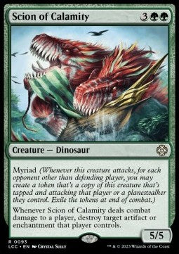 Scion of Calamity⁣ - Commander: The Lost Caverns of Ixalan⁣ (Rare)⁣ [93]