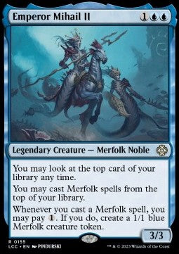 Emperor Mihail II⁣ - Commander: The Lost Caverns of Ixalan⁣ (Rare)⁣ [155]