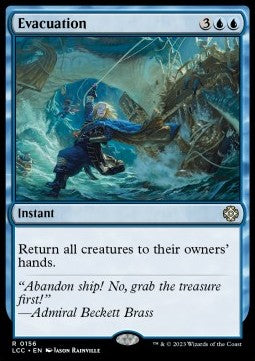 Evacuation⁣ - Commander: The Lost Caverns of Ixalan⁣ (Rare)⁣ [156]