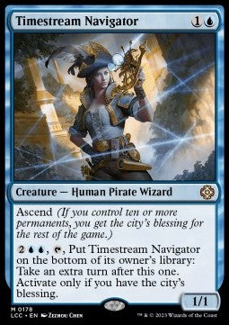Timestream Navigator⁣ - Commander: The Lost Caverns of Ixalan⁣ (Mythic)⁣ [178]