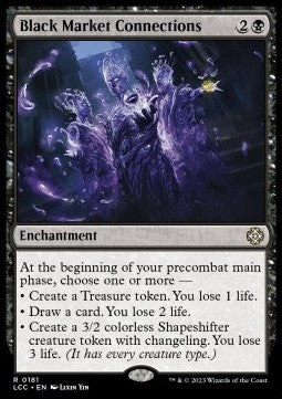 Black Market Connections⁣ - Commander: The Lost Caverns of Ixalan⁣ (Rare)⁣ [181]