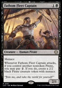 Fathom Fleet Captain⁣ - Commander: The Lost Caverns of Ixalan⁣ (Rare)⁣ [197]