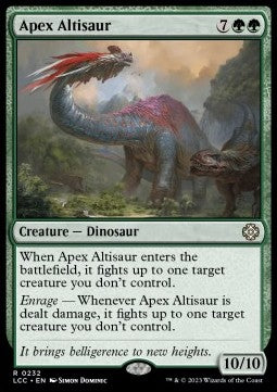 Apex Altisaur⁣ - Commander: The Lost Caverns of Ixalan⁣ (Rare)⁣ [232]