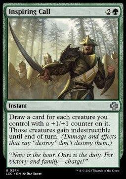 Inspiring Call⁣ - Commander: The Lost Caverns of Ixalan⁣ (Uncommon)⁣ [244]