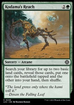 Kodama's Reach⁣ - Commander: The Lost Caverns of Ixalan⁣ (Common)⁣ [245]