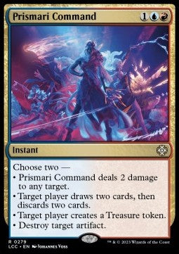 Prismari Command⁣ - Commander: The Lost Caverns of Ixalan⁣ (Rare)⁣ [279]
