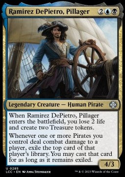 Ramirez DePietro, Pillager⁣ - Commander: The Lost Caverns of Ixalan⁣ (Uncommon)⁣ [285]