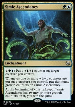 Simic Ascendancy⁣ - Commander: The Lost Caverns of Ixalan⁣ (Rare)⁣ [288]