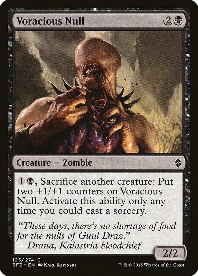 Voracious Null - Battle for Zendikar