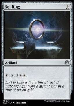 Sol Ring⁣ - Commander: The Lost Caverns of Ixalan⁣ (Uncommon)⁣ [313]
