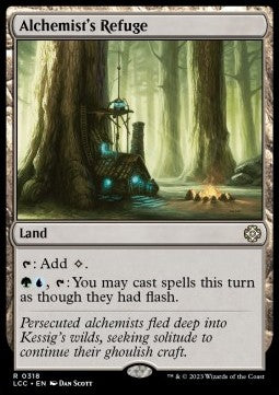 Alchemist's Refuge⁣ - Commander: The Lost Caverns of Ixalan⁣ (Rare)⁣ [318]