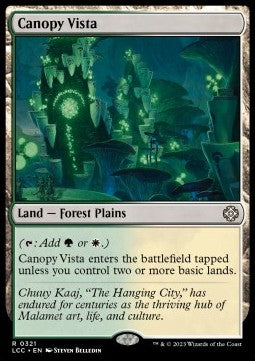 Canopy Vista⁣ - Commander: The Lost Caverns of Ixalan⁣ (Rare)⁣ [321]