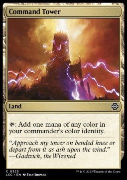 Command Tower⁣ - Commander: The Lost Caverns of Ixalan⁣ (Common)⁣ [325]