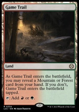 Game Trail⁣ - Commander: The Lost Caverns of Ixalan⁣ (Rare)⁣ [334]