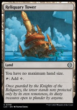 Reliquary Tower⁣ - Commander: The Lost Caverns of Ixalan⁣ (Uncommon)⁣ [348]