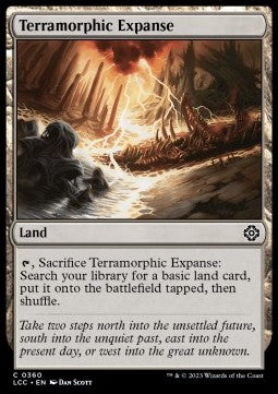 Terramorphic Expanse⁣ - Commander: The Lost Caverns of Ixalan⁣ (Common)⁣ [360]