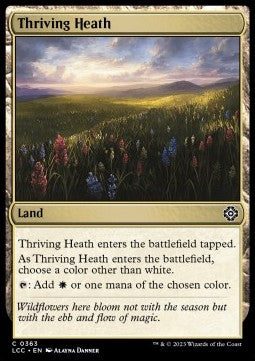 Thriving Heath⁣ - Commander: The Lost Caverns of Ixalan⁣ (Common)⁣ [363]